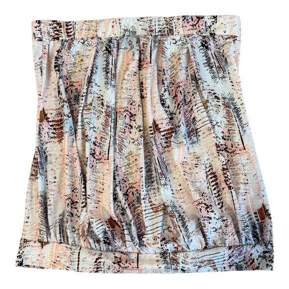 Women’s Casual Bandeau Strapless Top - Picture 3 of 4